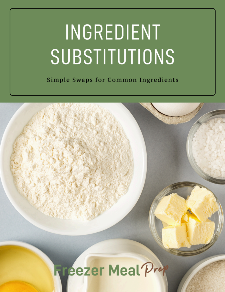 Ingredient Substitution Guide